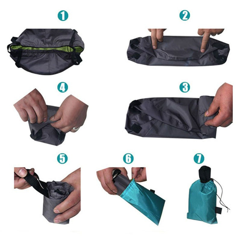 Portable 8.5L Ultra-light Folding Washbasin Survival/Camping Equipment