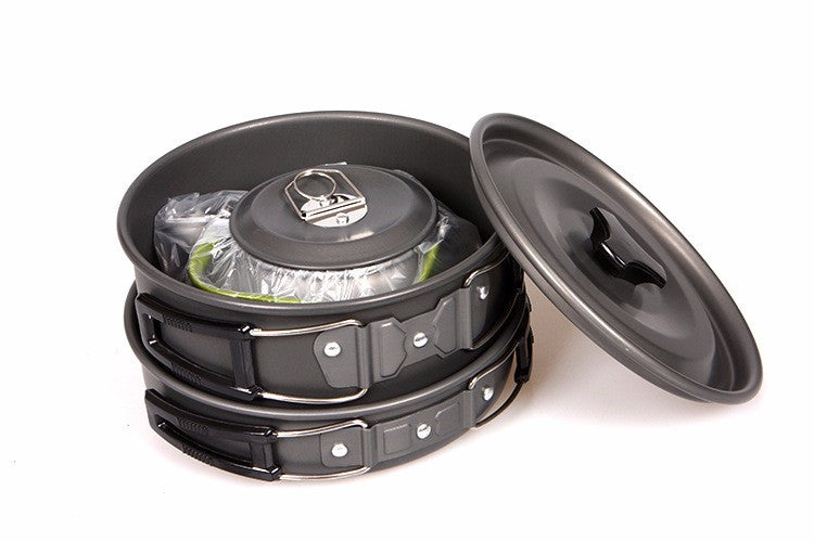 Military Boiler Frying Teapot Set Cookware