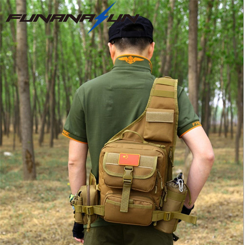 Military Molle System Water Bottle Pouch