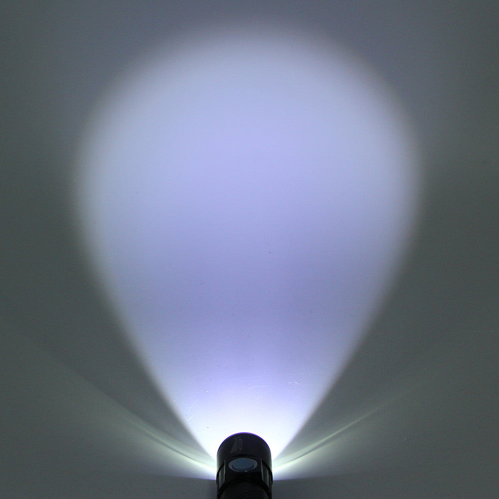 Mini LED Flashlight ZOOM Rechargeable