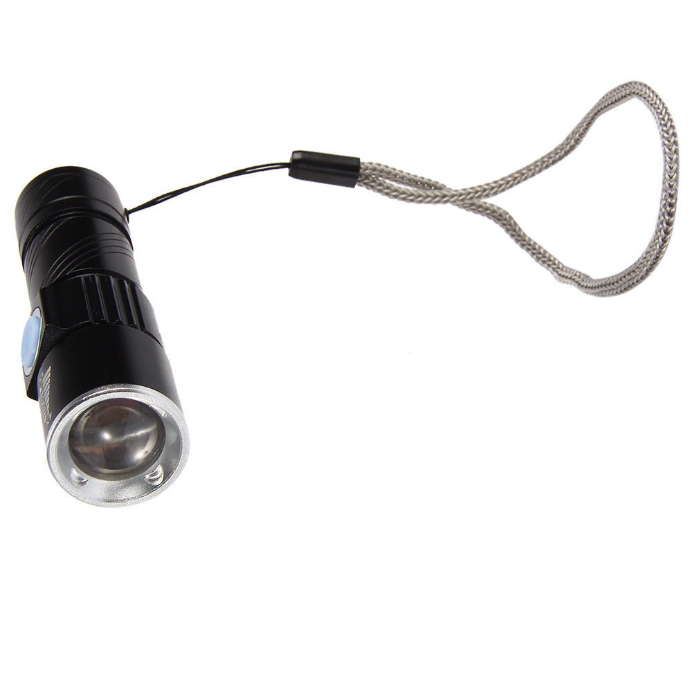 Mini LED Flashlight ZOOM Rechargeable