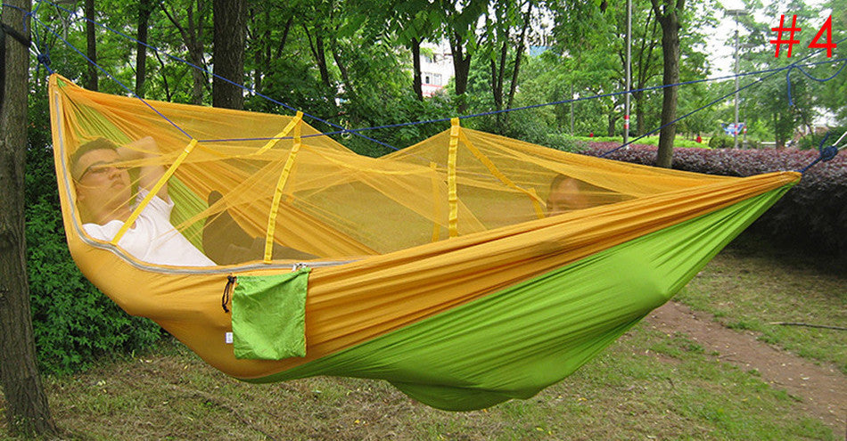 Portable High Strength Parachute Fabric Survival Swing Sleeping Bed