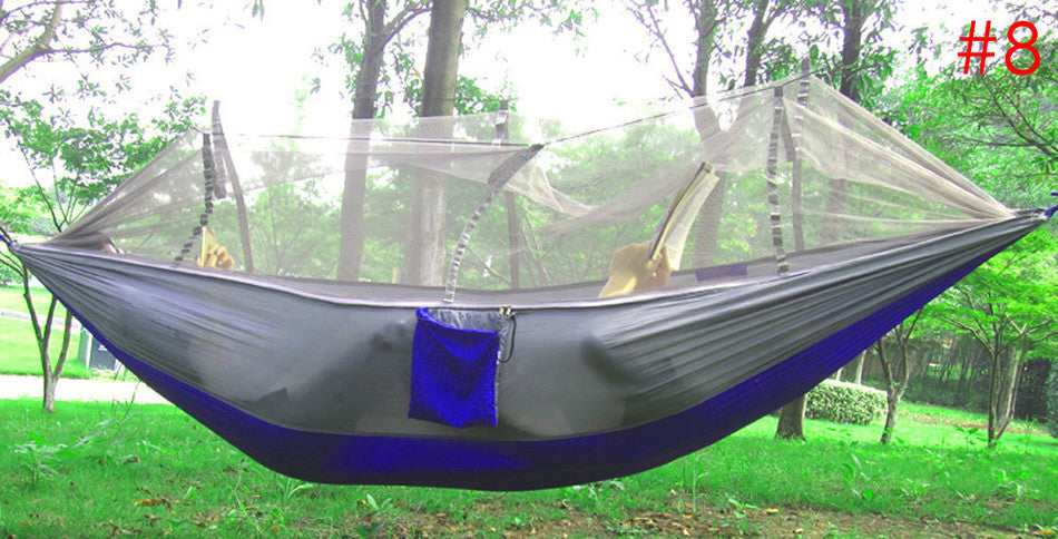 Portable High Strength Parachute Fabric Survival Swing Sleeping Bed