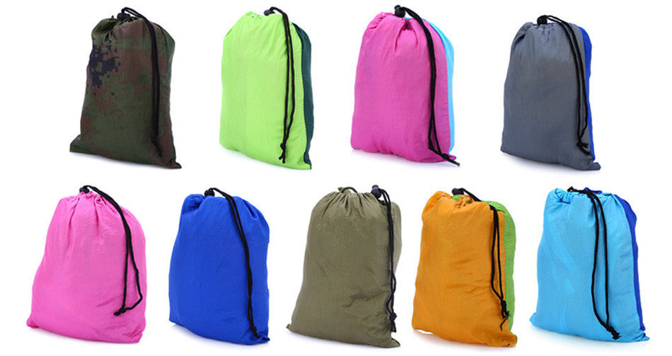 Portable High Strength Parachute Fabric Survival Swing Sleeping Bed
