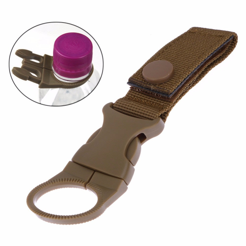 Molle Webbing Backpack Water Bottle Hanger Survival kit