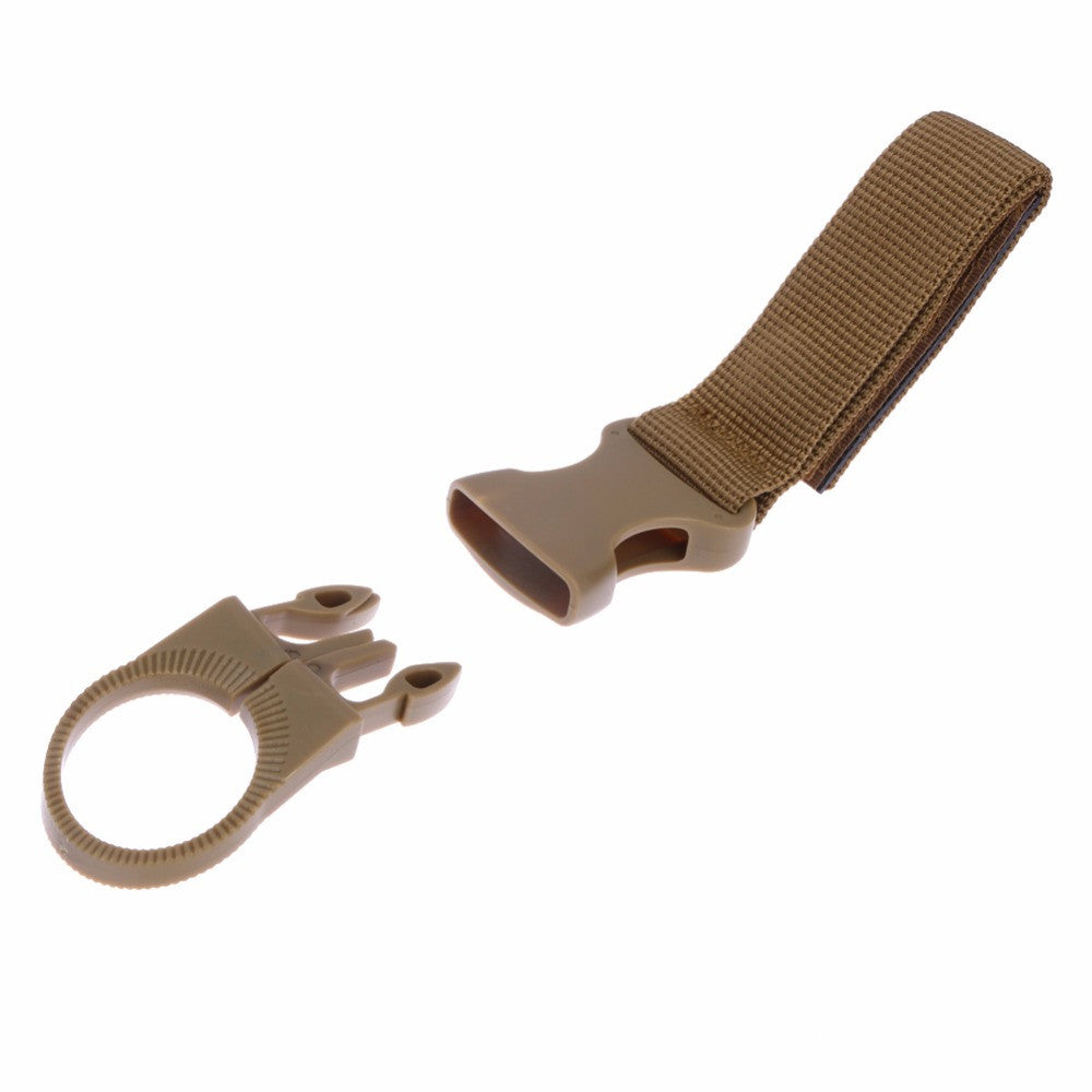 Molle Webbing Backpack Water Bottle Hanger Survival kit