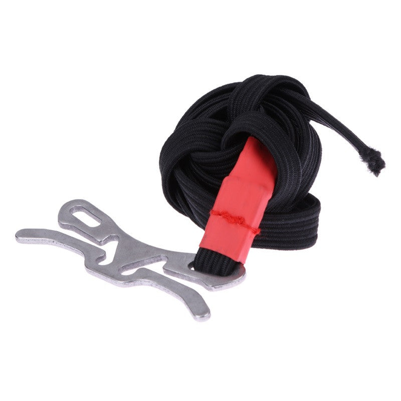 Portable EDC Elastic Survival Rope Tactical Gear
