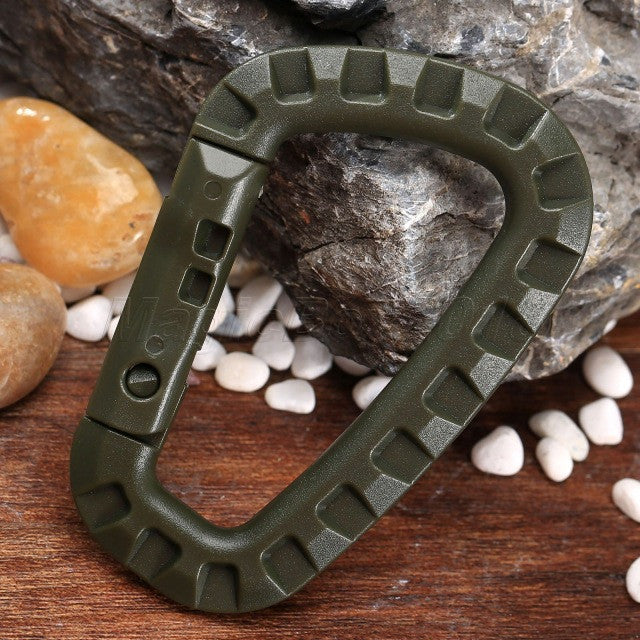5 PCS Outdoor Plastic Carabiners Hanging Buckle Hook Survival Tool