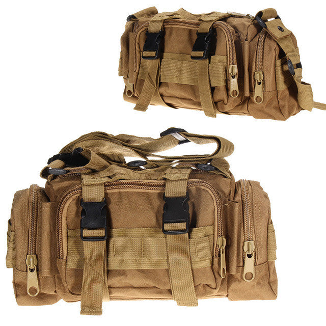 Oxford Molle Waterproof Outdoor Military Tactical Waist Pack 3L