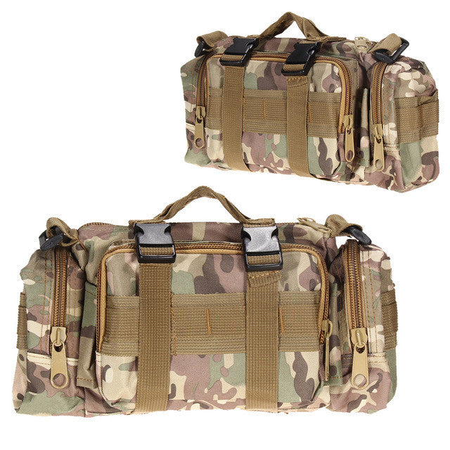 Oxford Molle Waterproof Outdoor Military Tactical Waist Pack 3L