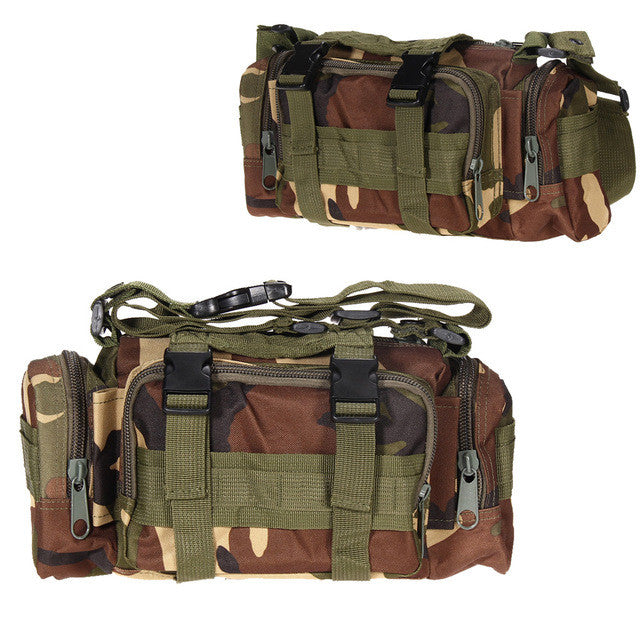 Oxford Molle Waterproof Outdoor Military Tactical Waist Pack 3L