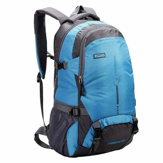 Solid 45L waterproof Sports Camping Hiking Backpack