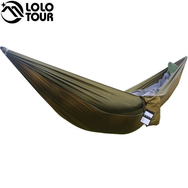 Portable Nylon Parachute Survival Hammocks for 1 Person