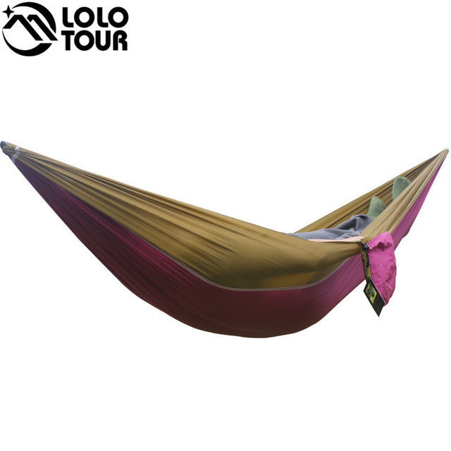 Portable Nylon Parachute Survival Hammocks for 1 Person