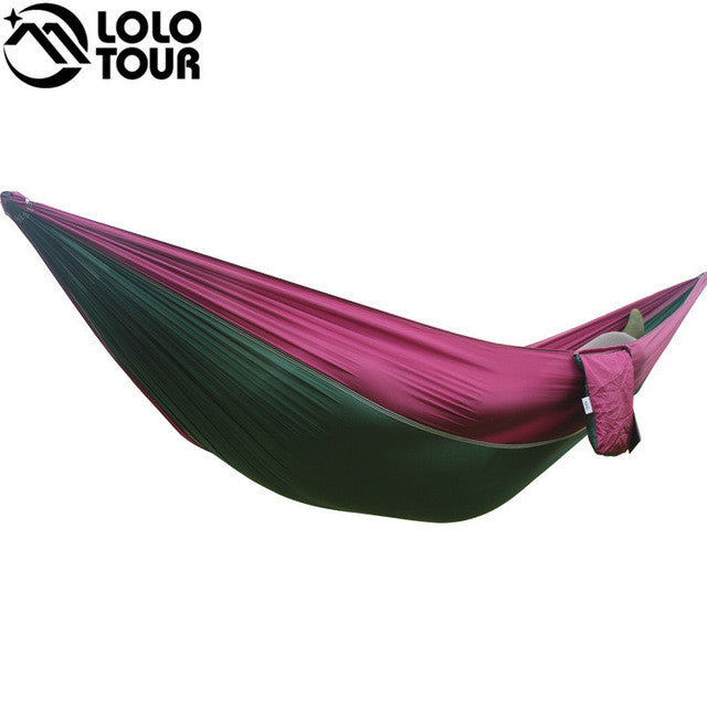 Portable Nylon Parachute Survival Hammocks for 1 Person