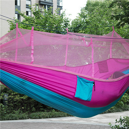 Portable High Strength Parachute Fabric Survival Swing Sleeping Bed
