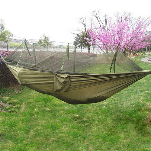 Portable High Strength Parachute Fabric Survival Swing Sleeping Bed