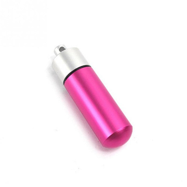 High Quality EDC Survival Aluminum Waterproof Medicine Bottle