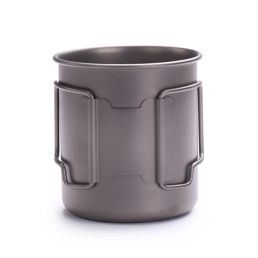 420ml 80g Survival Titanium Tableware