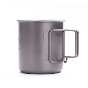 420ml 80g Survival Titanium Tableware