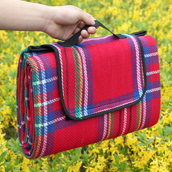 Foldable Waterproof Outdoor Mat/Plaid Blanket
