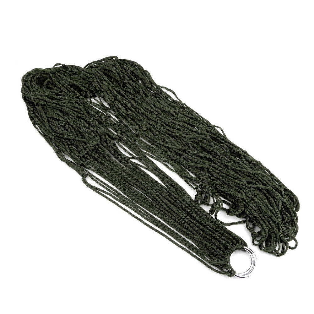 Portable Nylon Hammock swing Sleeping Bed Hang Mesh Net good for Camping/Survival
