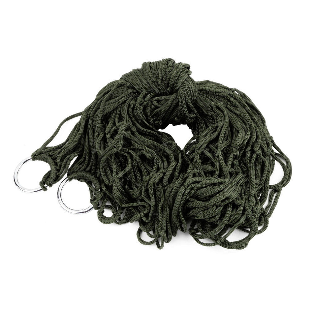 Portable Nylon Hammock swing Sleeping Bed Hang Mesh Net good for Camping/Survival