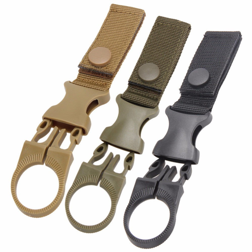 Molle Webbing Backpack Water Bottle Hanger Survival kit