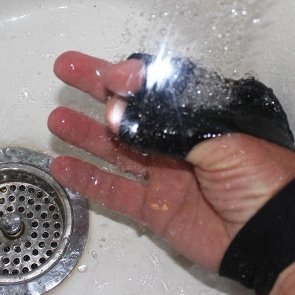 Fingerless Glove LED Flashlight