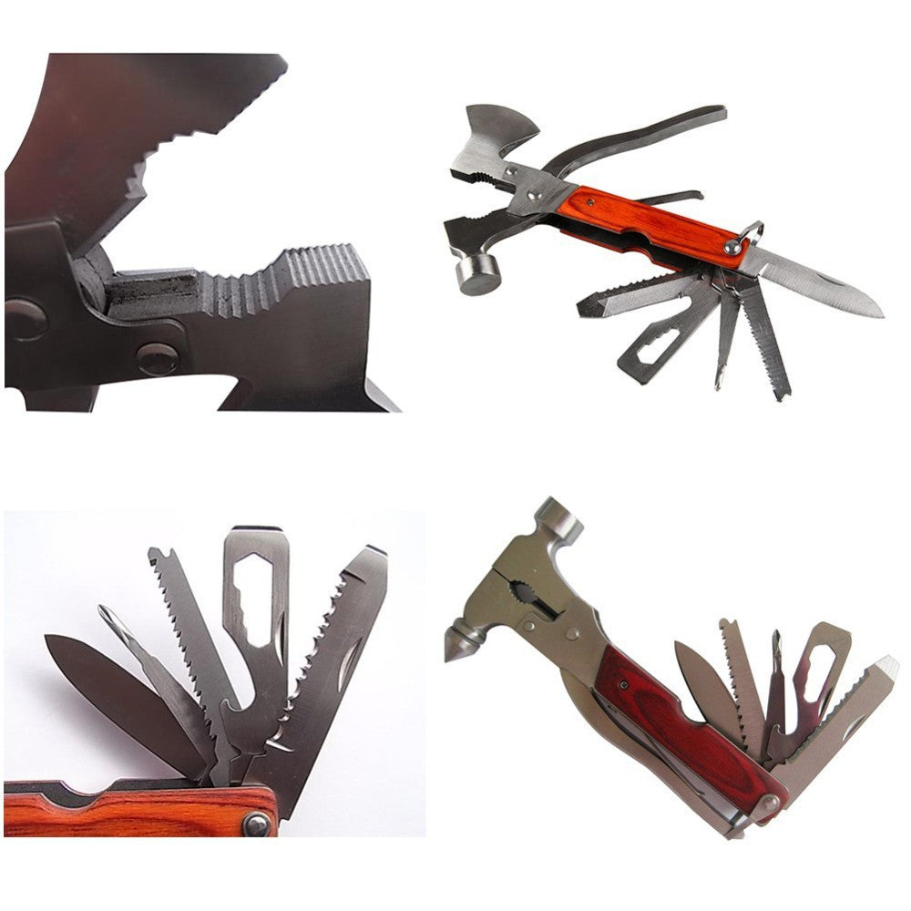 Multi-function Outdoor Survival Hammer Axe