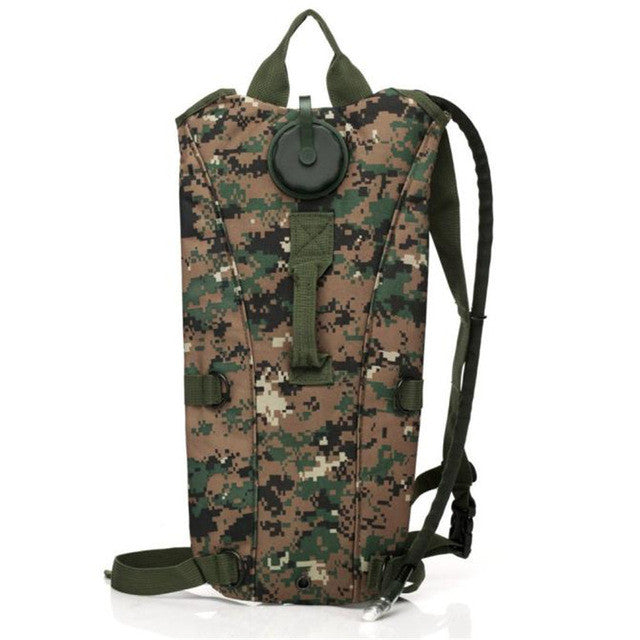 AONUIE Hydration Survival Bag Pack Water Bladder 3 Liter