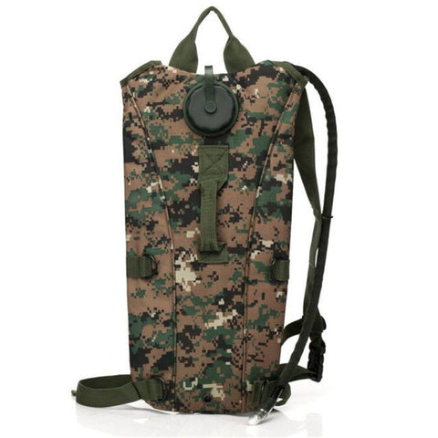 AONUIE Hydration Survival Bag Pack Water Bladder 3 Liter