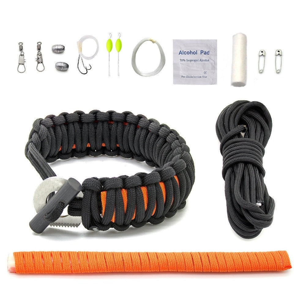The EDC Swede Adjustable Premium Paracord Bracelet survival tool