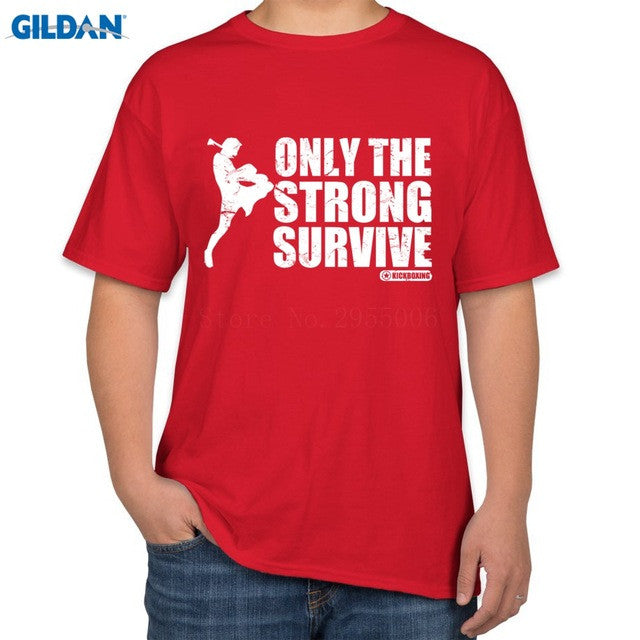 2017 Only The Strong Survive T Shirts For Men