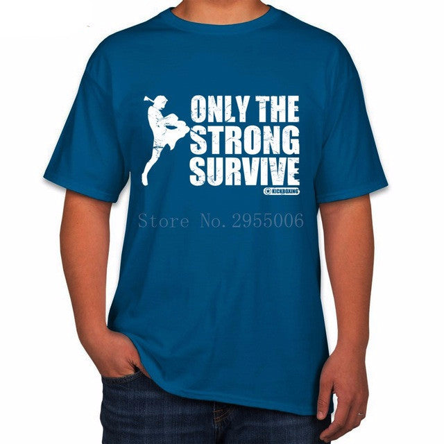 2017 Only The Strong Survive T Shirts For Men