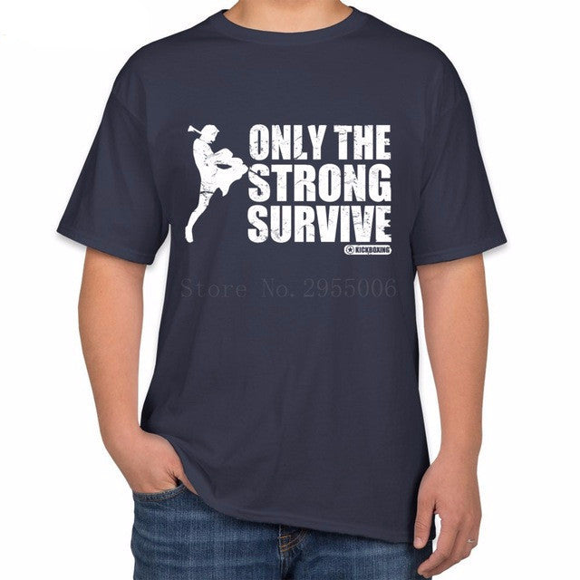 2017 Only The Strong Survive T Shirts For Men