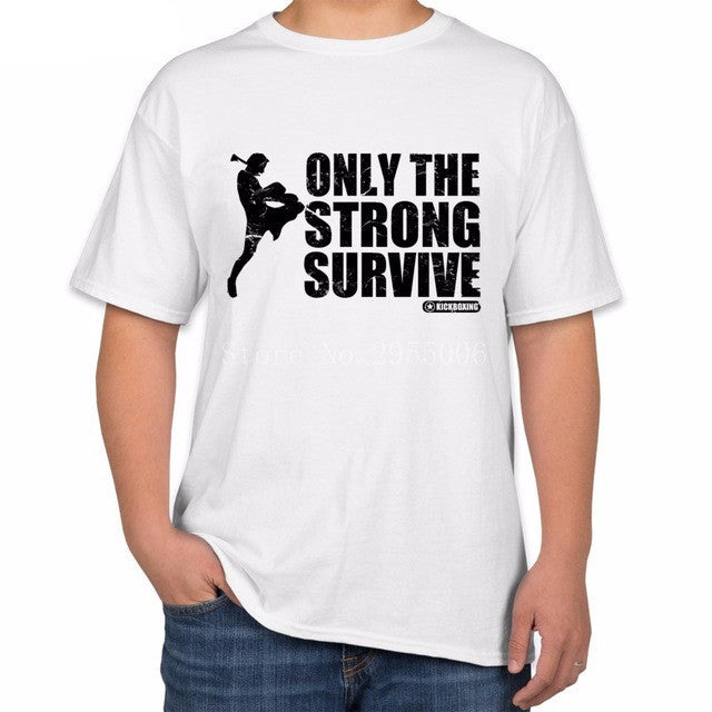 2017 Only The Strong Survive T Shirts For Men