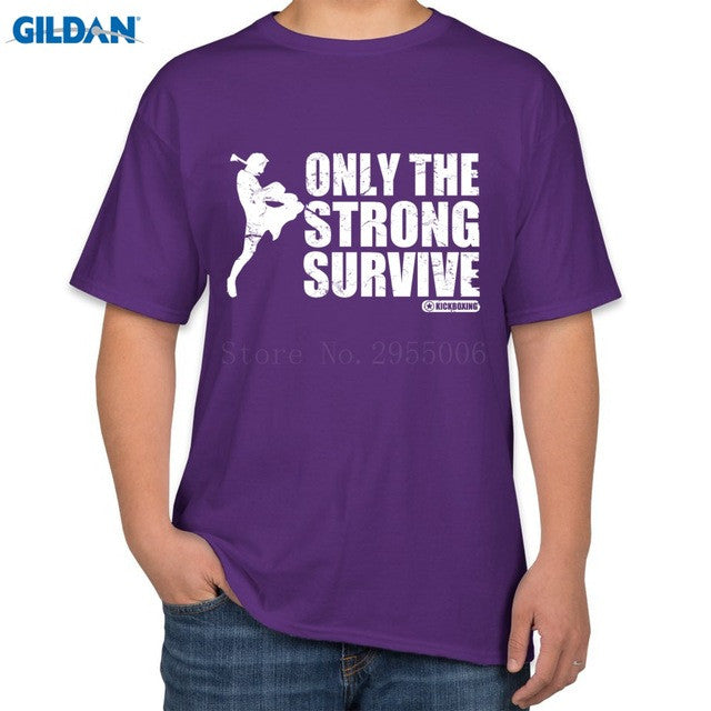 2017 Only The Strong Survive T Shirts For Men