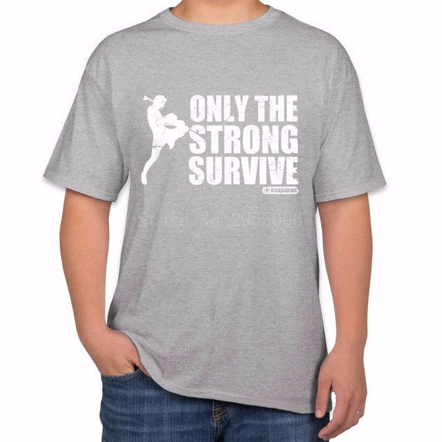 2017 Only The Strong Survive T Shirts For Men