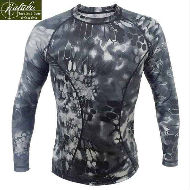 Quick Dry Breathable Tactical Camouflage T-shirt Men