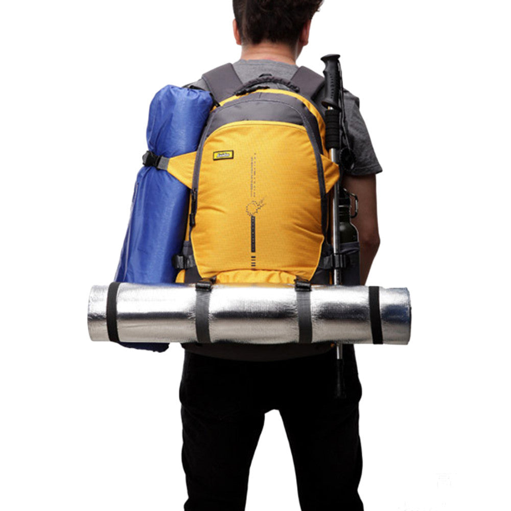 Solid 45L waterproof Sports Camping Hiking Backpack